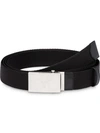 PRADA FABRIC BUCKLED BELT