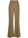 PARTOW HIGH-RISE FLARED TROUSERS