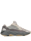 Adidas Originals Yeezy Boost 700 V2 Mesh, Suede And Leather Sneakers In Grey