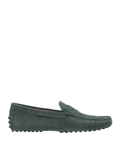 Tod's Loafers In Green