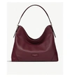 ASPINAL OF LONDON Small 'A' leather hobo bag