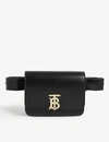 BURBERRY TB logo leather belt bag,278-72019980-8012204