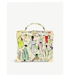 ASPINAL OF LONDON Giles x Aspinal printed leather trunk bag