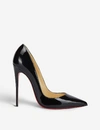 CHRISTIAN LOUBOUTIN CHRISTIAN LOUBOUTIN WOMEN'S BLACK SO KATE 120 PATENT-LEATHER COURTS,10211922