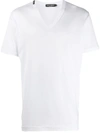 Dolce & Gabbana V-neck Cotton T-shirt In White