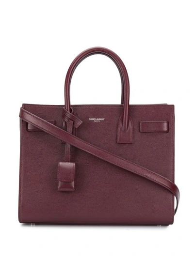 Saint Laurent Sac De Jour小号手提包 - 红色 In Red