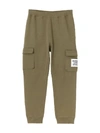 BURBERRY LOGO PRINT TRACK trousers,801351514032769