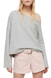 ALLSAINTS SENIA SWEATSHIRT,WM329Q