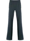 MAISON MARGIELA Straight leg track pants BLUE,S50KA0479 S23168