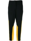 N°21 COLOUR BLOCK CROPPED TROUSERS