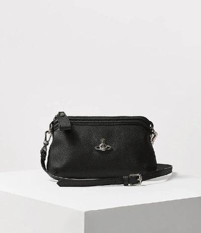 Vivienne Westwood Victoria Small Crossbody Black