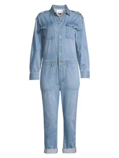 Current Elliott The Crew Denim Coverall In Solstice Roll