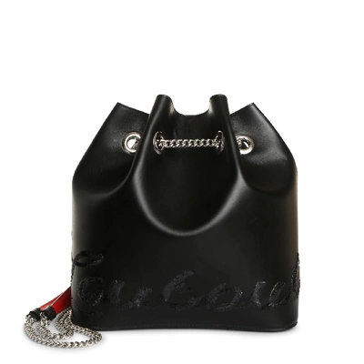 Christian Louboutin Marie Jane Backpack Leather Bag In Black