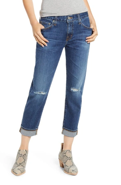 Ag Ex-boyfriend Relaxed Slim Jeans In 11 Years Indigo Strike