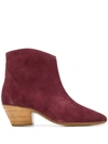 ISABEL MARANT DACKEN ANKLE BOOTS