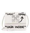 OFF-WHITE JITNEY 0.7 MINI CASH INSIDE SHOULDER BAG,P00394821