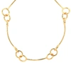 TOHUM DESIGN DUNYA SAMOA 24KT GOLD-PLATED NECKLACE,P00391008