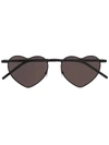 SAINT LAURENT HEART FRAME SUNGLASSES,SL 301 LOULOU-001 52