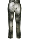 HAIDER ACKERMANN abstract pattern trousers,193-1400-211-099 SS19