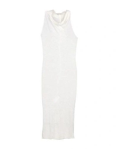 Isabel Benenato Long Dress In White