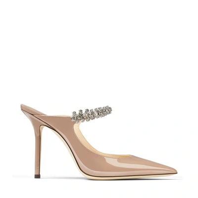 Jimmy Choo Bing 100 Mules In Ballet Pink