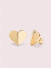 KATE SPADE HERITAGE SPADE HEART STATEMENT STUDS,ONE SIZE