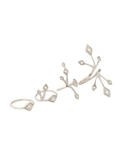 Arme De L'amour Rings In Silver