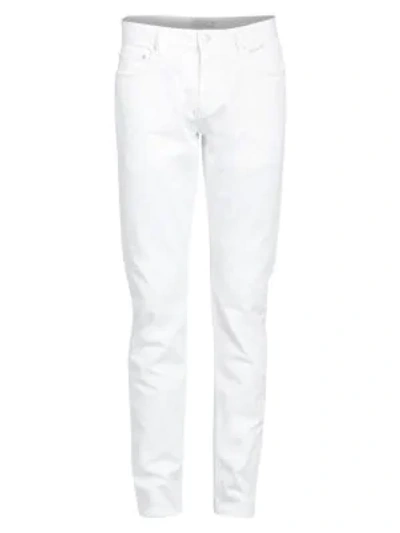 Officine Generale Kurt Straight Jeans In White