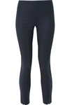 THE ROW SOROCCO COTTON-BLEND SKINNY trousers