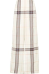 ROLAND MOURET TAYPORT CHECKED WOVEN WIDE-LEG trousers