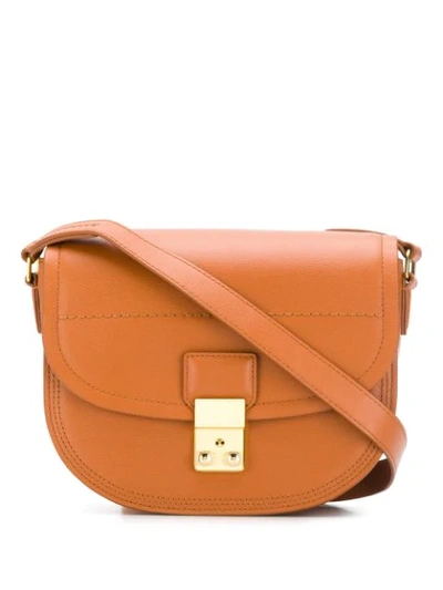 3.1 Phillip Lim / フィリップ リム Pashli Saddle Cross Body Bag In Brown