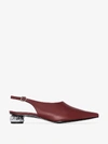 YUUL YIE YUUL YIE RED LINA 30 LEATHER SLINGBACKS,19PFBFS40513825959