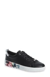 Ted Baker Roully Sneaker In Black Leather