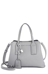 MARC JACOBS THE EDITOR 29 LEATHER CROSSBODY BAG - GREY,M0014487