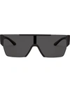 Burberry Eyewear 0be4291 Sunglasses In Black