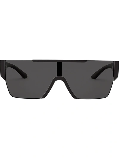 Burberry Eyewear 0be4291 Sunglasses In Black