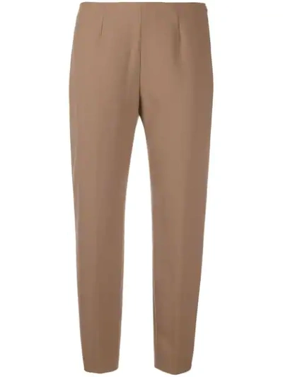 Piazza Sempione Tailored Cropped Trousers - 大地色 In Neutrals