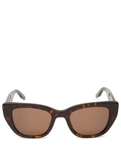 Barton Perreira Kalua Oversized Cat-eye Wayfarer Sunglasses In Brown