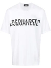 DSQUARED2 SPLIT LOGO PRINT T-SHIRT