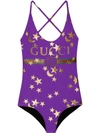 GUCCI SWIMSUIT WITH GUCCI LOGO