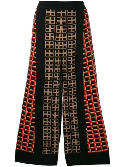 Temperley London Yukata Knit Culottes, Black, Xs