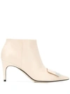 SERGIO ROSSI HEELED ANKLE BOOTS