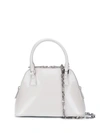 Maison Margiela Mini 5ac Convertible Leather Bag In White