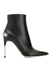 ALEXANDER MCQUEEN PUNK STUD ANKLE BOOTS