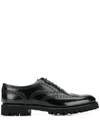 Church's Commando Sole Oxford Shoes In Black