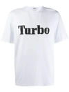 MSGM MSGM TURBO T-SHIRT - 白色