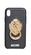 MOSCHINO LION DOOR KNOCKER IPHONE XR CASE