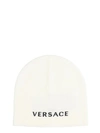 VERSACE HATS IN WHITE WOOL,10990499