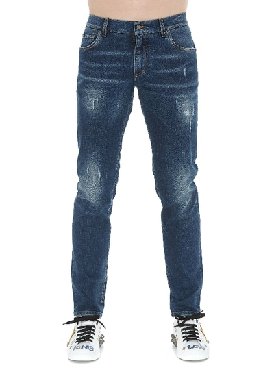 Dolce & Gabbana Denim Jeans In Blue