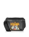 DSQUARED2 BLACK BELT BAG W/ ROCK PRINT,10990880